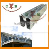 Stainless Steel Handrail/Balustrade/Metal Balcony Railing of Glass