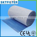 2014 White and Blue pads or rolls fashionable cheap synthetic fiber air filter cotton
