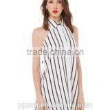 New Arrival Stock Supply Halterneck Backless Sexy Fashion Women Dress With Latest Design thumbnail-3