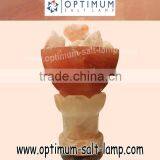 HIMALAYAN ANIMAL SALT LAMP - DOUBLE BOWL SHAPE