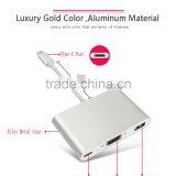 2016 New Arrival 3 in 1 USB Type C Adapter to VGA and 3.0USB Port thumbnail-3