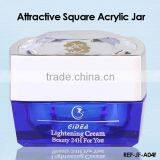 15ML 30ML 50ML Square Cosmetic Acrylic Container thumbnail-1