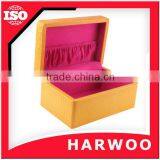 Luxury Leather Cosmetic Storage Case With Velvet Pocket