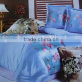 bule color polyester bedding patchwork comforter set
