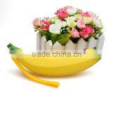 2015 BANANA Shape Silicone Pencil Case thumbnail-1