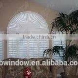 PVC Dlinds Window With Arch