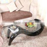 Modern Design Fiber Glass S Shape Coffee Table 2016 thumbnail-1
