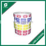 WHOLESALE 80GSM CUSTOMIZED ART PAPER LABEL STICKERS FOR APPAREL thumbnail-4
