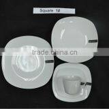 Square Shape(1#) Porcelain Dinner Plate/whiteware