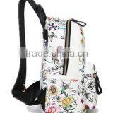 Wholesale Small Colleague School Leather Backpacks Bag for Girls Outside thumbnail-3