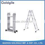 3.7m Goldgile Aluminium Multi-Purpose Ladder Aluminium Stair Portable Cat Ladder Combination Ladder thumbnail-1