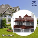 Chinese style sand coated shingles roof tile