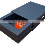 Custom newly cardboard kraft paper drawer box,sliding gift box