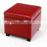 Home Furniture Modern Storage Ottoman With Tray thumbnail-1