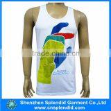 Fitness Singlet Custom Wholesale Men Tank Top thumbnail-3