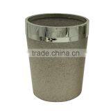 Factory Price High Quality Household Plastic Bathroom Garbage Bin ,bathroom Accessory Garbage Bin thumbnail-1