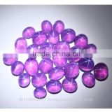 110.15 Ct Pink Star Sapphire 6 Rays Lab Created Stone