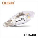 QUSUN LED Candle Light 3.5W Clear Finish LED Candle Light thumbnail-2