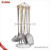 Eco-friendly Gold Plated Kitchen Utensile Set for the Promotion