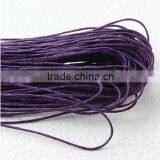Cord, 1mm Waxed Wax Cotton Cord Macrame Jewelry Bracelets, Necklace String, Cotton Cord thumbnail-3
