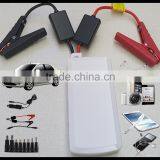 Jump Starter 12000mAh With SOS Flashlight Emergency Lithium Tool Kit Portable Mobile Power Bank