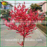 Home Decor Artificial Cherry Tree Bonsai Plastic Artifcial Cherry Blossom Tree thumbnail-2