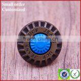 Wholesale Fashion Usa Embossed Jean Clothing Large Metal Buttons thumbnail-3