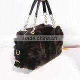 2015 Real Mink Leather and Fur Handbags thumbnail-4