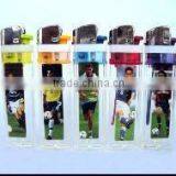 Disposable Flint Lighter With Hot Transfer Pictures