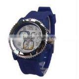 high quality vintage geneva silicone watch for sale