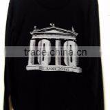 100% ORGANIC COTTON MENS FULL SLEEVE T-SHIRT WITH PRINT thumbnail-1