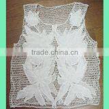Wholesale Cotton Lace Sleeveless Women Net Tops thumbnail-1