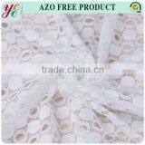 Keqiao Supplier High Quality Battenburg Lace Fabric Nylon Spandex Lace Fabric for Dressing thumbnail-1