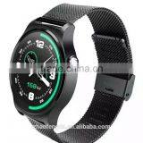 New Arrivel Round Smart Watch 2016 Bluetooth 4.0 SmartWatch Synchronous Smartphone Micro-channel QQ Heart Rate