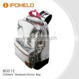 PU leather Backpack Bag for High School Students