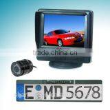 3.5" Car Backup System With Touch Screen Monitor