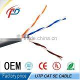 Factory Price UTP/FTP Lan Network Cat3 Cat5e Cat6 Cable