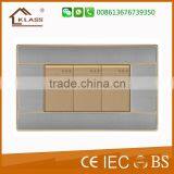 England Style High Quality 3G Stainless Steel Switch thumbnail-1