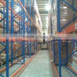 Heavy duty narrow aisle racking for warehouse