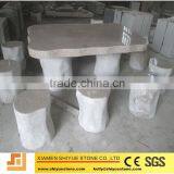Natural Stone Chair and Table for Patio
