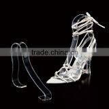 Elegance Clear Acrylic Shoe Display Case, Shoe Stand for Lady Wholesale