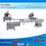China Manufacturer PVC Windows Double Head Cutting Saw thumbnail-1