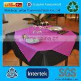 50gsm Colorful Disposable Tnt Non-woven Tablecloth