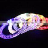 Yiwu Hot Selling Low Price Consert Using Profitional Gift Colorful LED Acrylic Flash Wristband thumbnail-2
