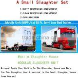 Mobile Slaughter Machine Modular Slaughter Equipment Poultry Slaughter Unit Small Sluaughter by Yourself on Your Farm thumbnail-2