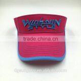 Wholesale 100% Cotton 3D Embroidery Sun Visor Hats for Women thumbnail-2