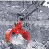 Hitachi Zx330 Heavy Duty Excavator Hydraulic Stone Grapple, Heavy Construction Grapple for Scrap / Wood thumbnail-1