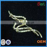 Latest Trendy Design Crystal Fashion Brooches for Mens Suits thumbnail-1