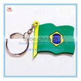 3D Promotion Custom Silicone Keychain / Soft Pvc Keychain /Rubber Key Chain thumbnail-2