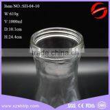 Factory Cost 1liter Glass Milk Bottle With Lid Wholesale thumbnail-6